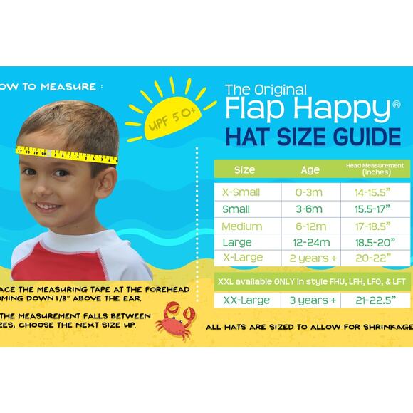 The Original Flap Happy Hat Ties Sz Medium 6-12 Months Pink Eyelet UPF50 Gift - Picture 12 of 14